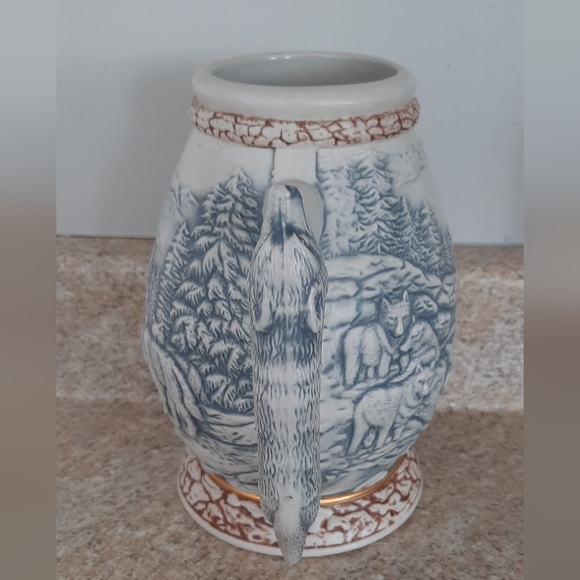 *  Wolf Beer Stein - Picture 4 of 6
